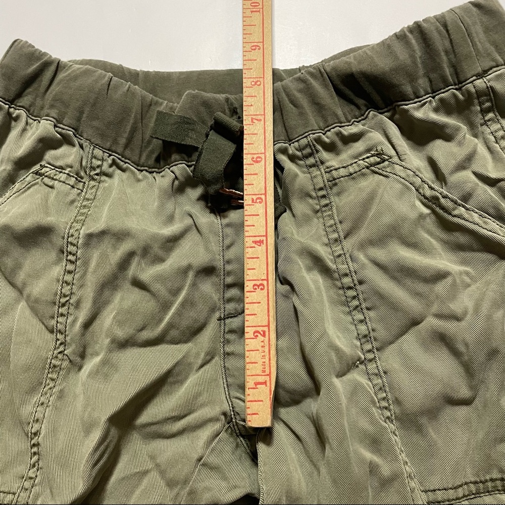Hei Hei Anthropologie Army Olive Green Casual Cargo Jogger Pants Size XS - Picture 9 of 9